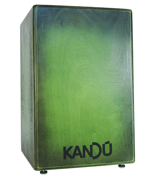 cajon-flame-wild-green-burst